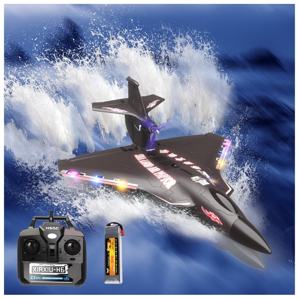 Tri-Phibian 6-Channel Amphibious RC Airplane