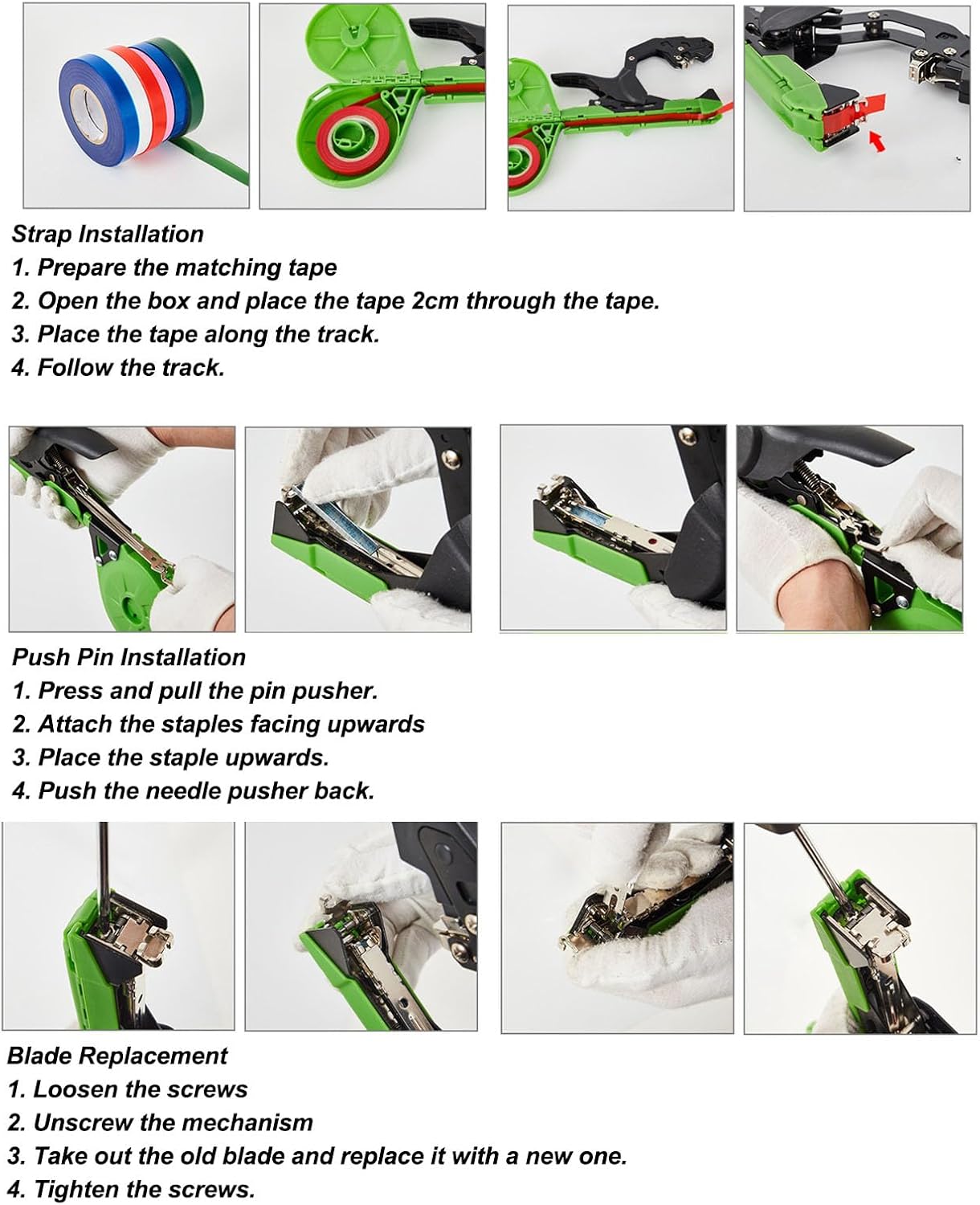 Heavy-Duty Plant Tying Tool