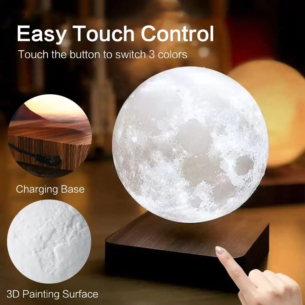 Levitating Moon Lamp