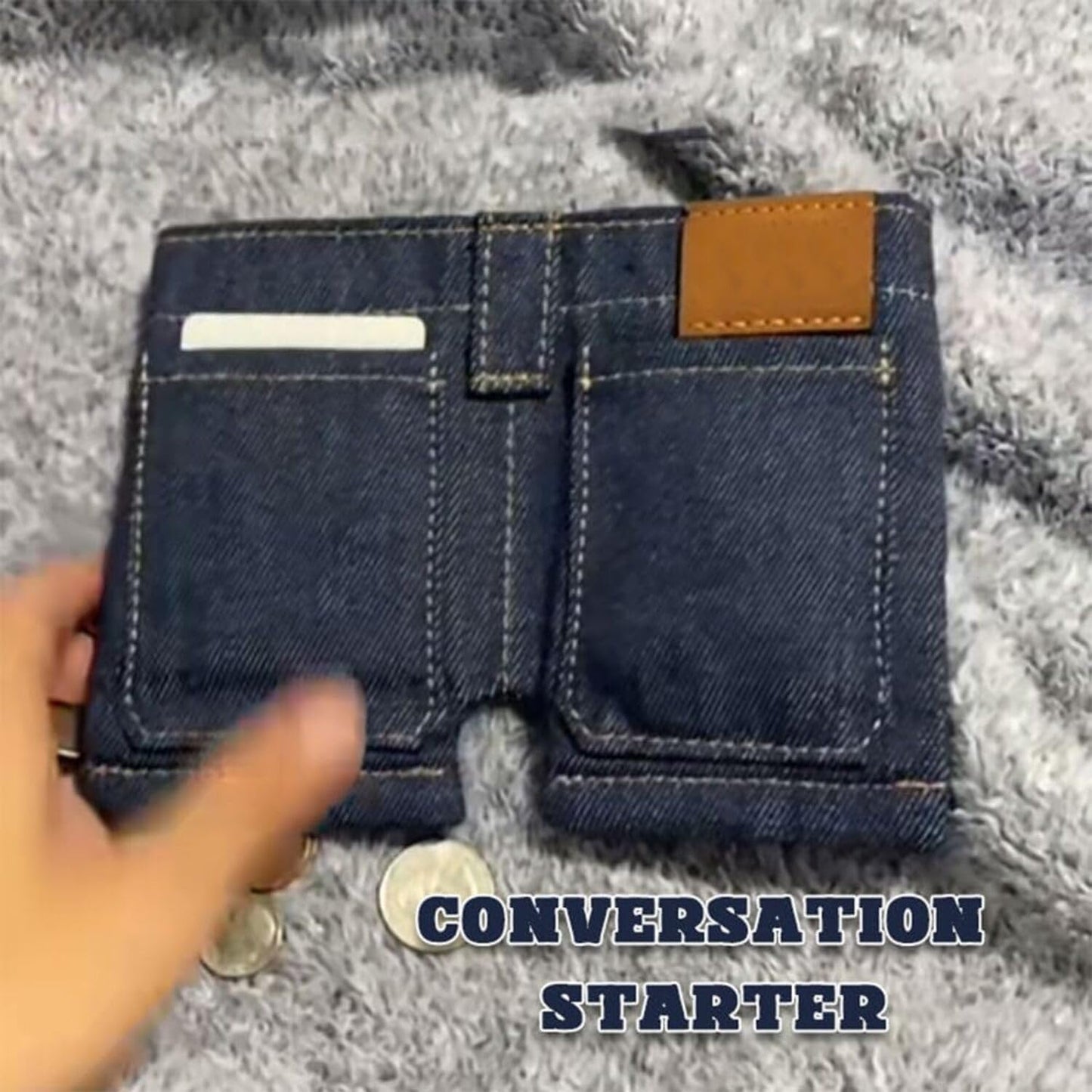 Mini Jeans Wallet