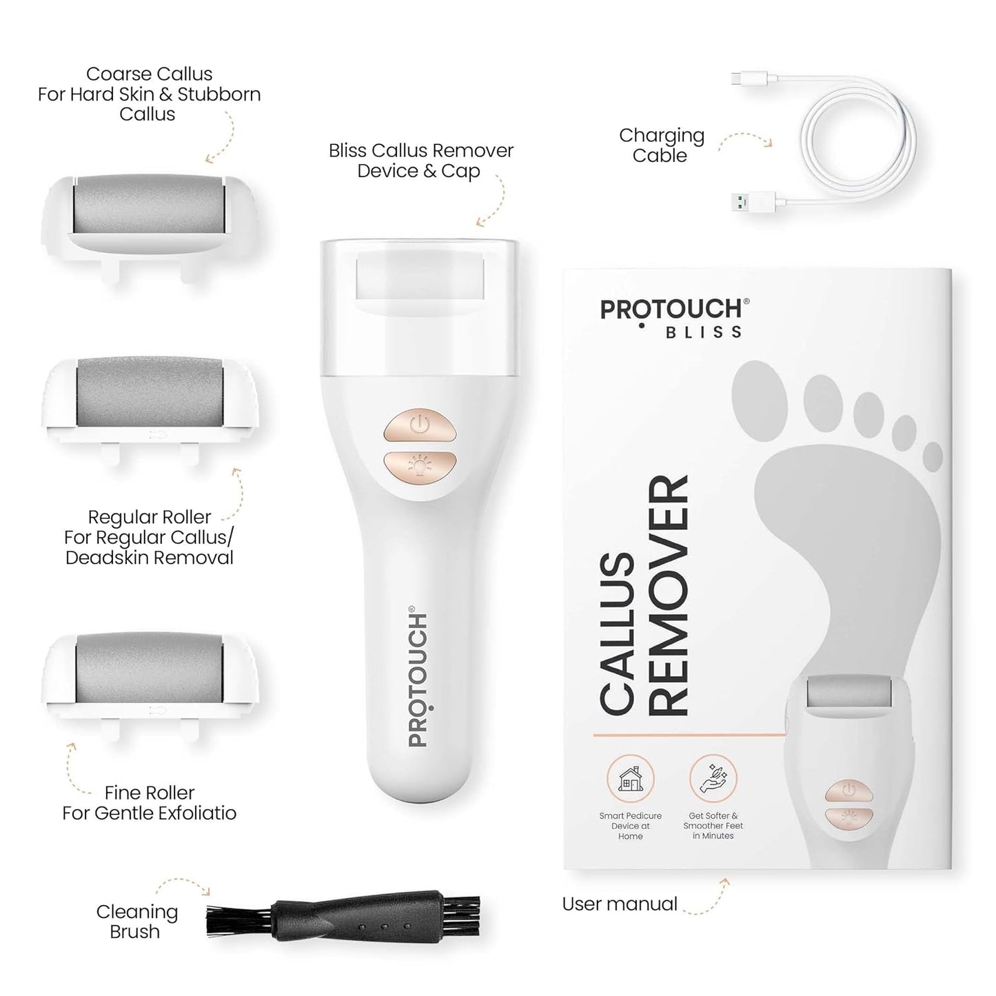 EliteCare Rechargeable Callus Remover