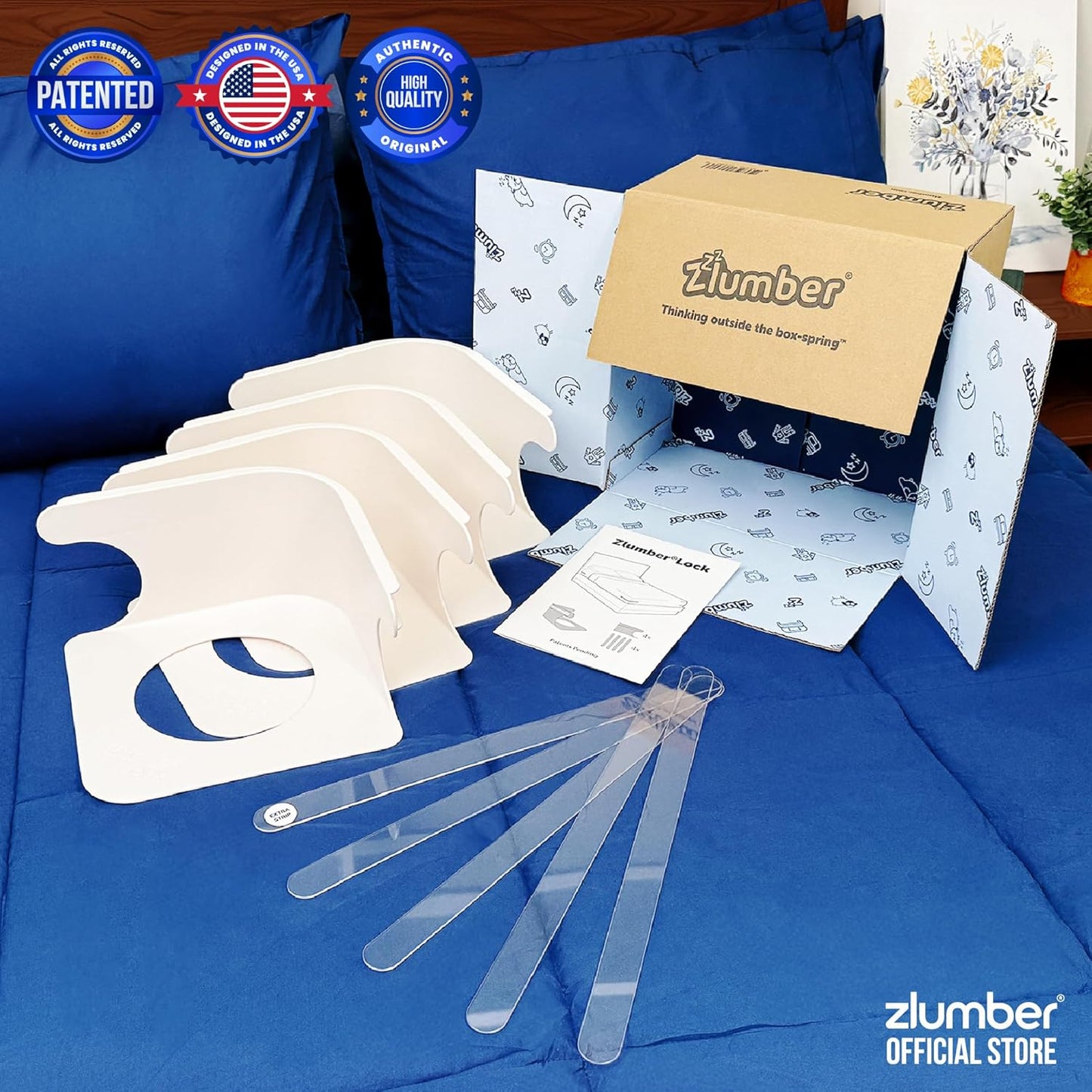 Zlumber Lock Sheet Holder System