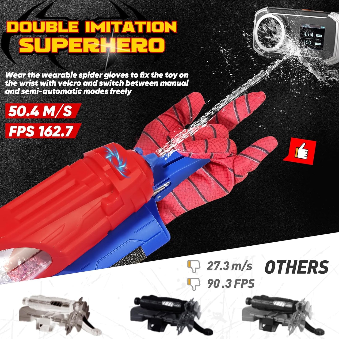 Spider Web Shooter Water Gun