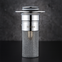 Bathroom Sink Stopper with Filter Basket
