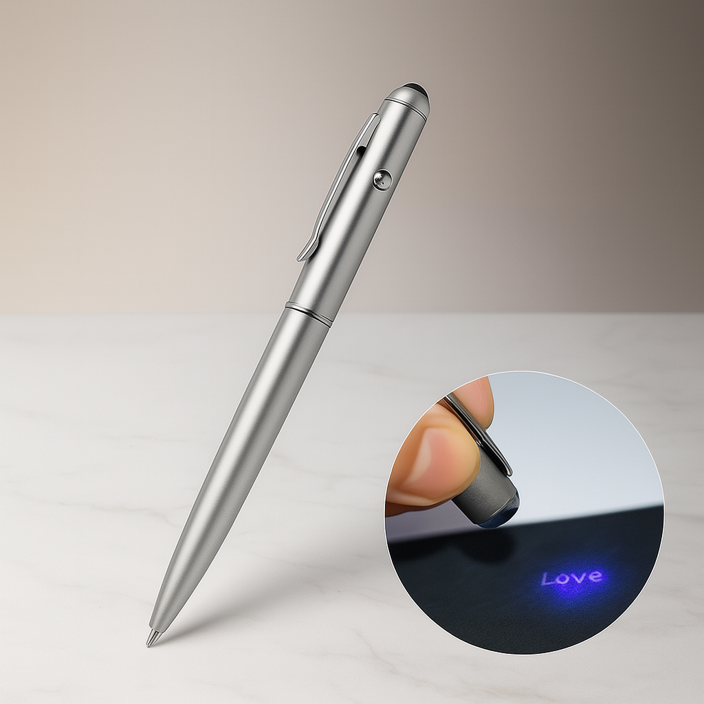 Invisible Ink Pen with UV Magic Light
