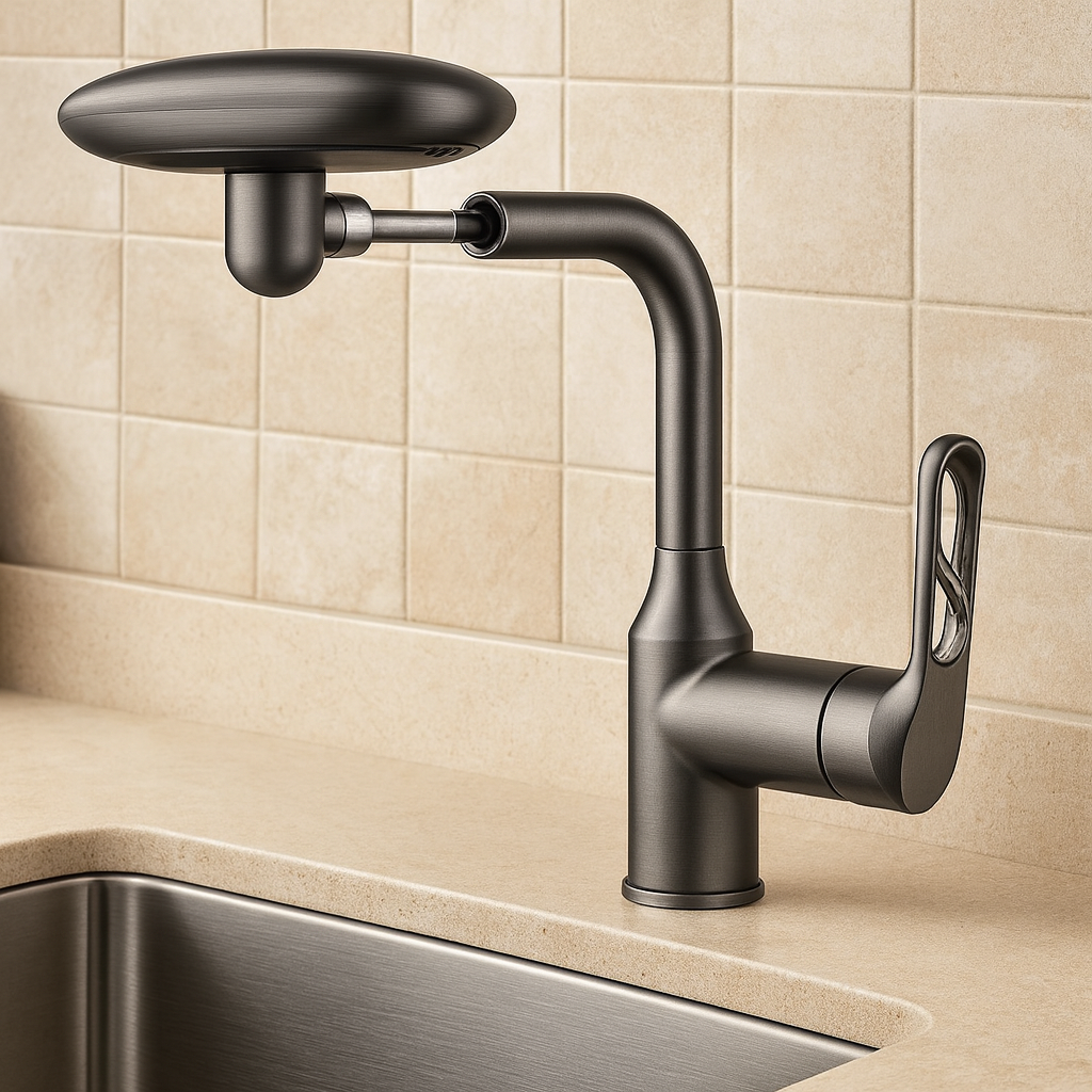 Multi-Mode Stainless Steel Faucet