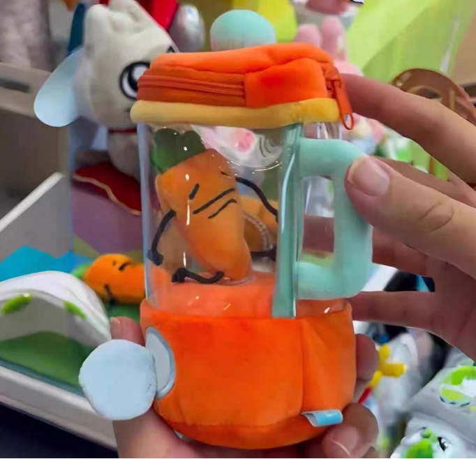 Carrot Mixer Rotating Plush Toy