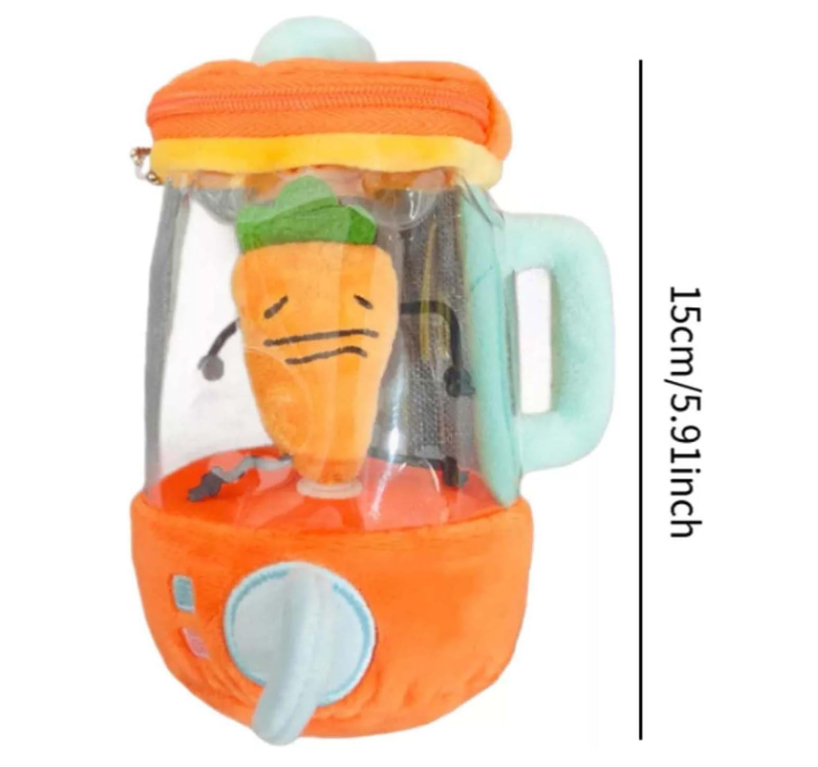 Carrot Mixer Rotating Plush Toy