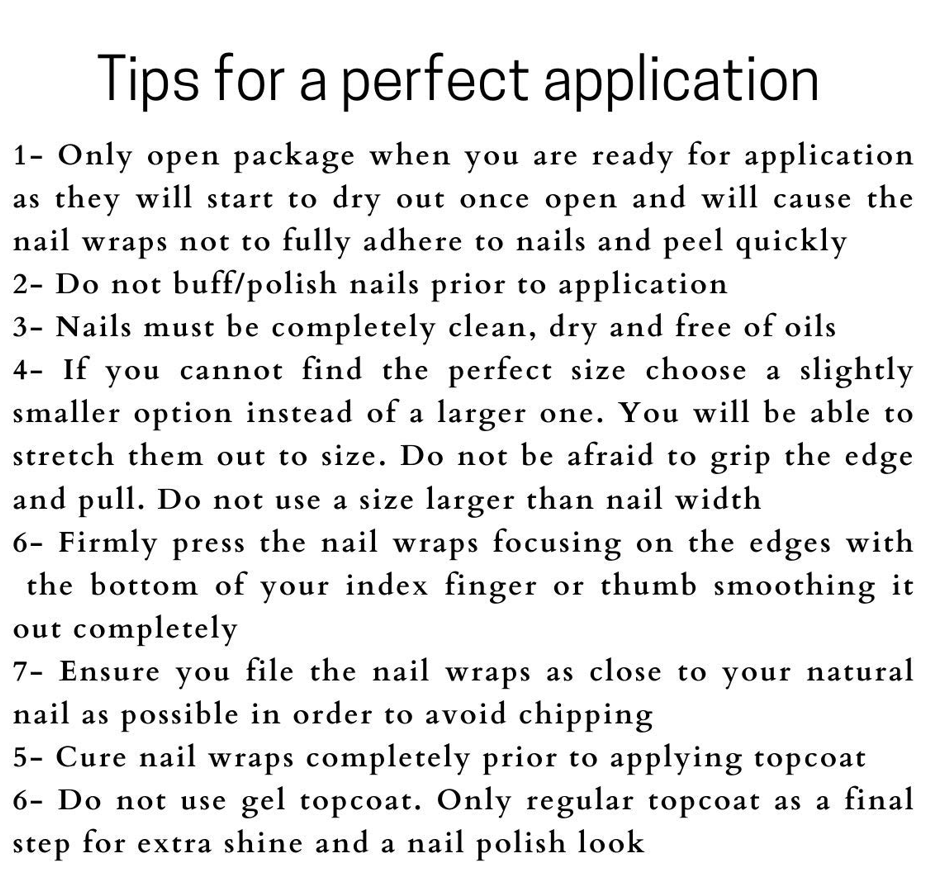 Gel Nail Strips
