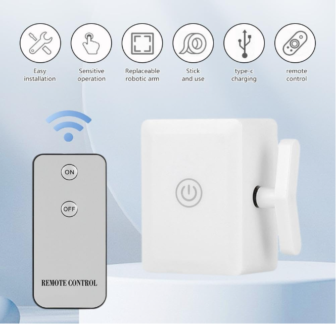 Wireless Remote Button Pusher