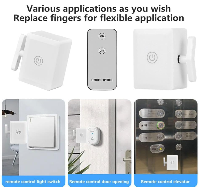 Wireless Remote Button Pusher