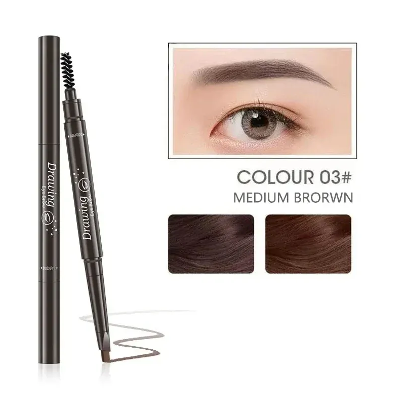 Dual-End Waterproof Eyebrow Pen