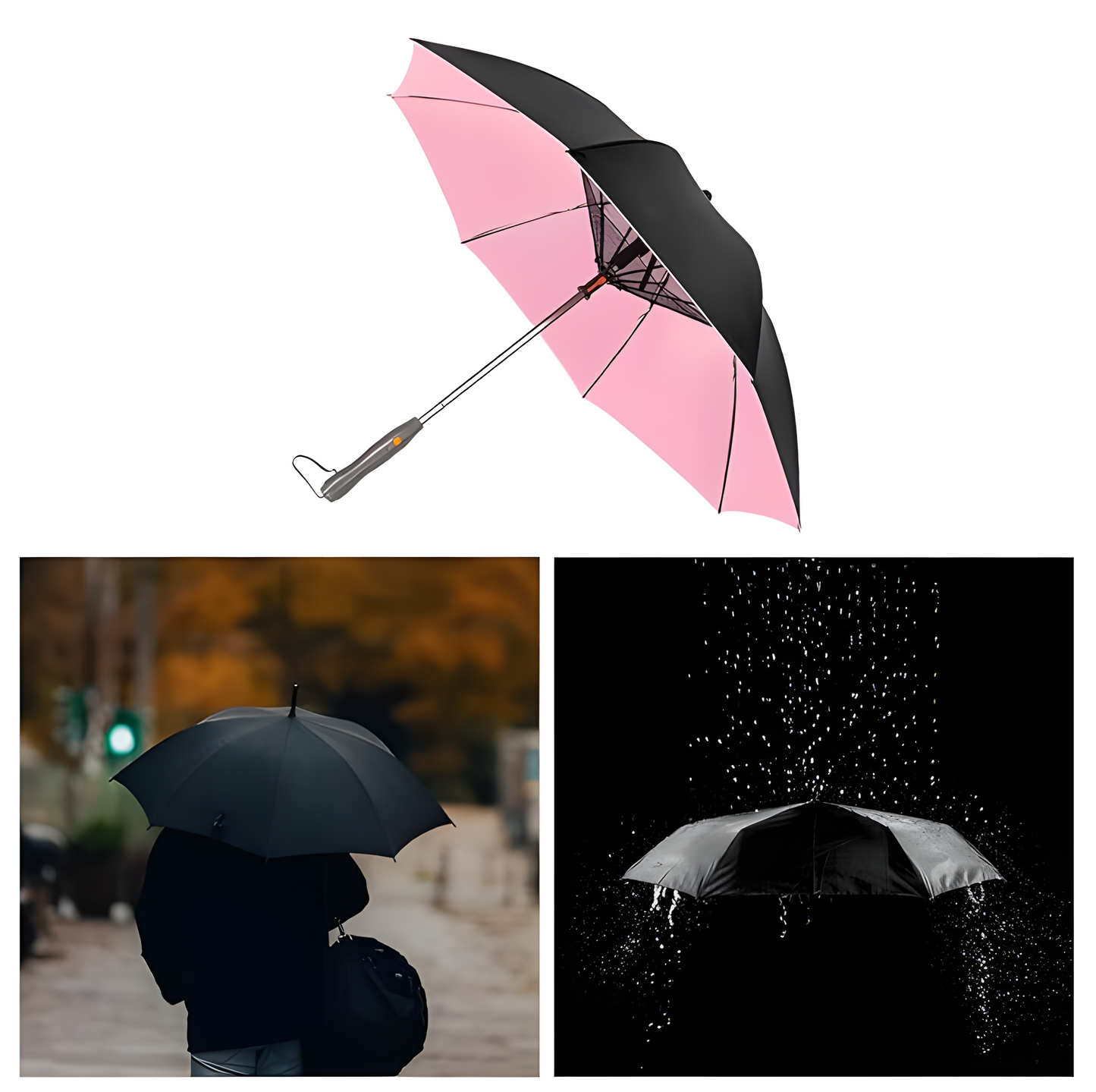 Misting Umbrella with Fan