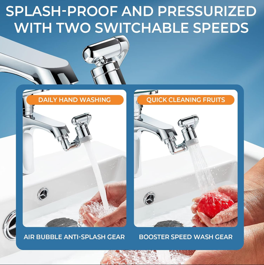 Rotating Faucet Extender