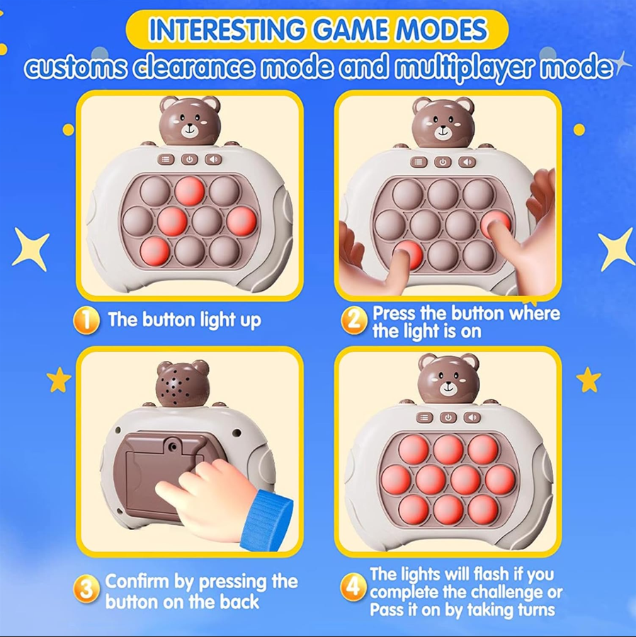 Mini Fidget Game Console