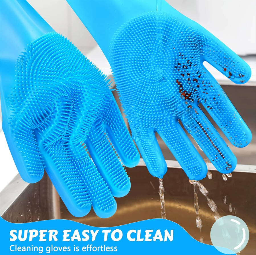 Silicone Dishwashing & Cleaning Gloves