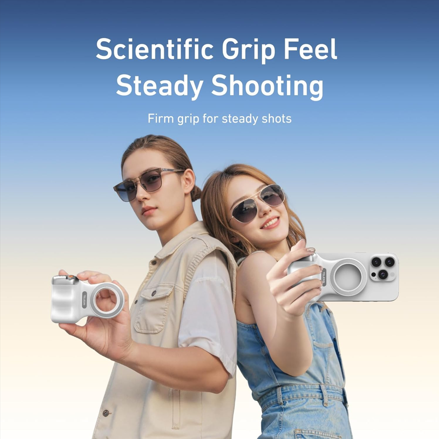 Magnetic Smartphone Camera Grip