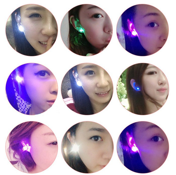 LED Blinking Earrings