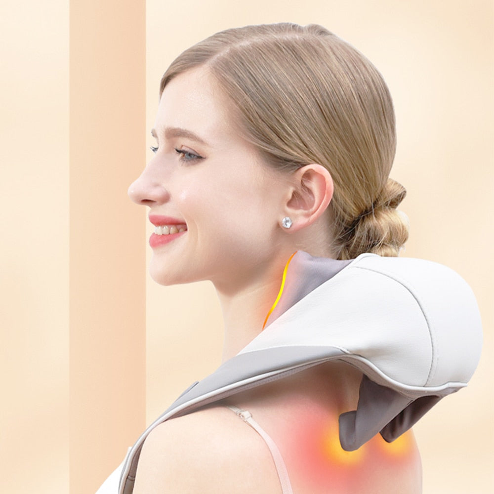 ElectriPulse Neck Massager with Heat – Zenopax store