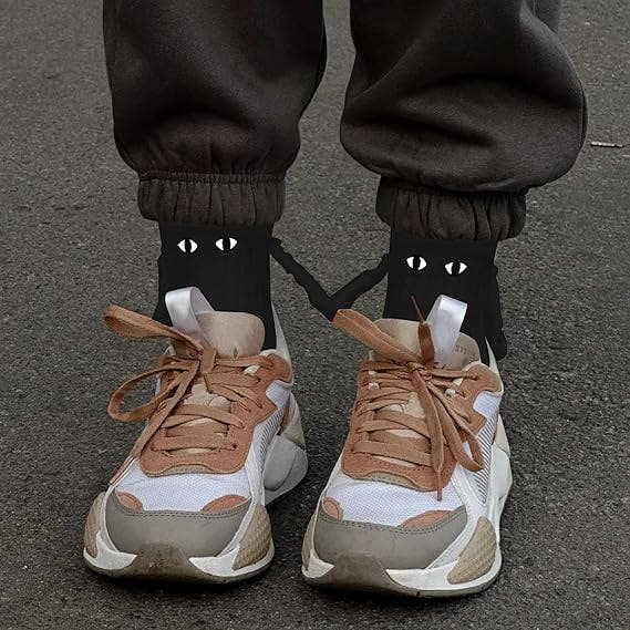 Magnetic Hand-Holding Socks