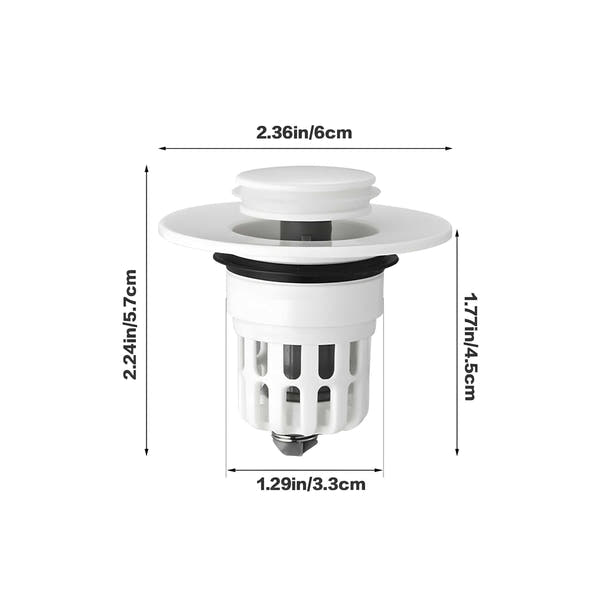 Bathroom Sink Plug Pop-Up Drain Filter