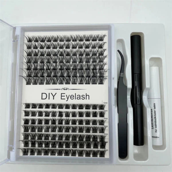 DIY Cluster False Eyelashes Kit