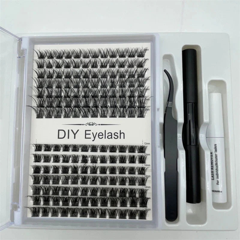 DIY Cluster False Eyelashes Kit