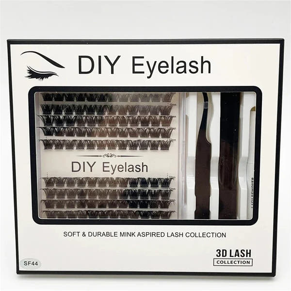 DIY Cluster False Eyelashes Kit