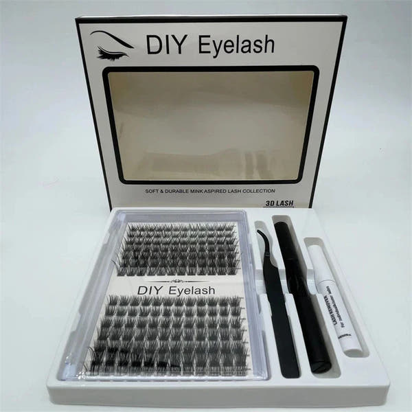 DIY Cluster False Eyelashes Kit