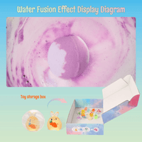 Bath Bombs for Kids with Toys Inside