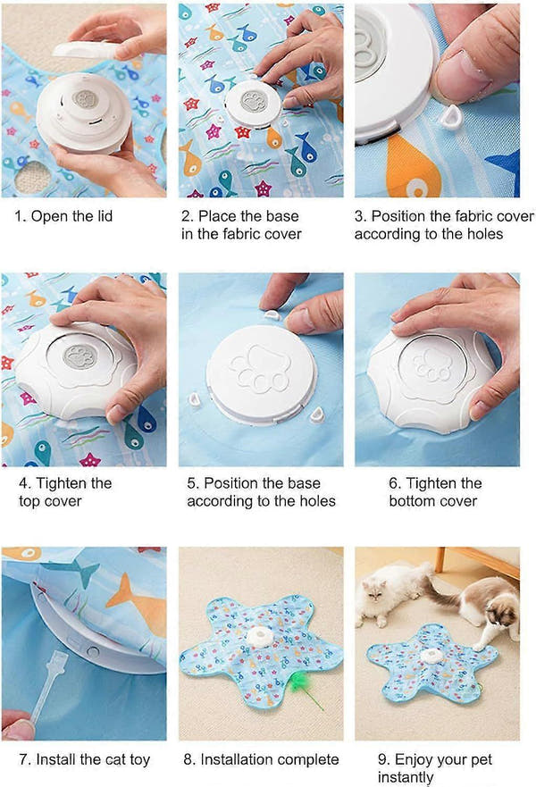 Interactive Cat Toy, Rechargeable Cat Toys