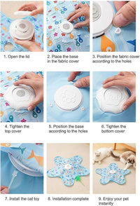 Interactive Cat Toy, Rechargeable Cat Toys