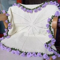 Handmade Bouquet Blanket / Bouquet Blanket Crochet Kit