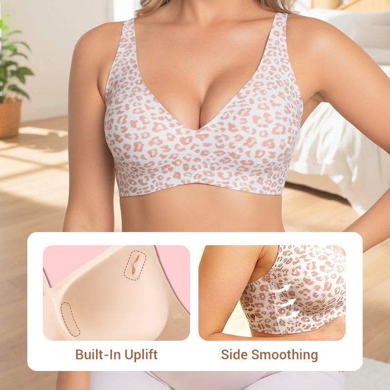 Jelly Wireless Women's Comfortable Wireless Bras Push Up
