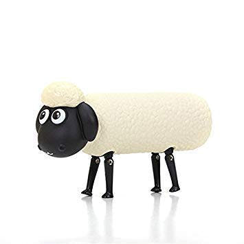 Sheepy Sip Glass Water Bottle