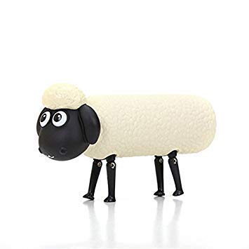 Sheepy Sip Glass Water Bottle