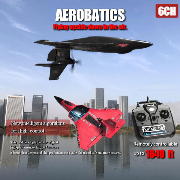 Tri-Phibian 6-Channel Amphibious RC Airplane