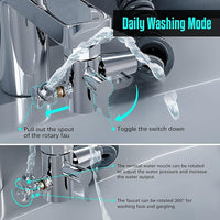Universal 360° Rotating Bathroom Faucet