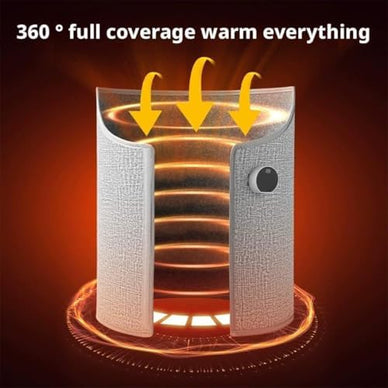 "Discover Complete Comfort with a Fully Enclosed Leg Warmer"