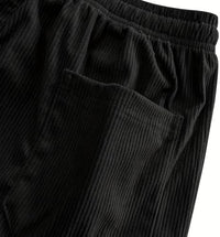 Men's Baggy Cord Trousers Cotton Fitness