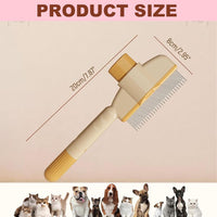 Self-Cleaning Grooming Brush for Cats & Dogs