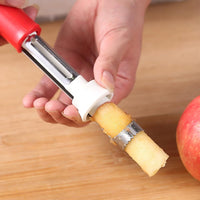 2 in 1 Apple Core Removal, Apple Peeler Tool
