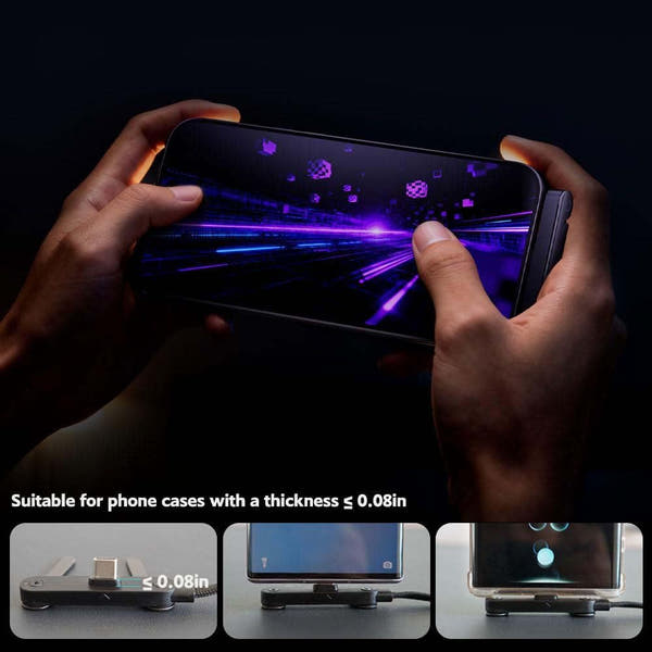 Invisible Holder Charger Cable with Stand (Type C to Type C)