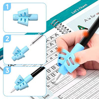 Reusable 3D Groove Handwriting Practice Workbooks for Kids Ages 3-8