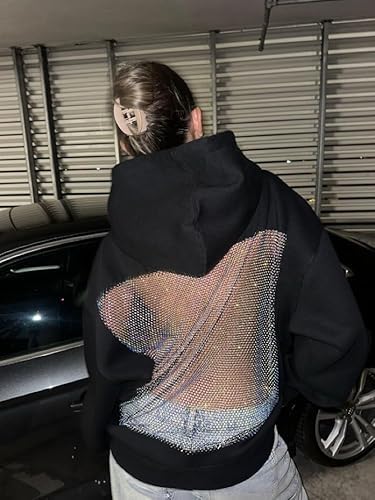 Women’s Hooded Sweatshirt with Mesh Back Panel