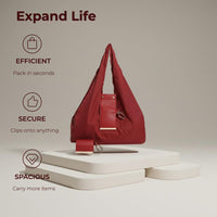Foldable Keychain Mini Shopping Bag