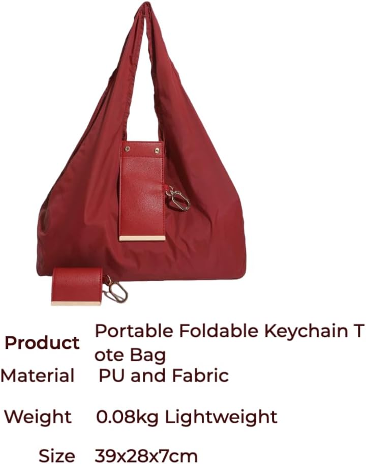 Foldable Keychain Mini Shopping Bag