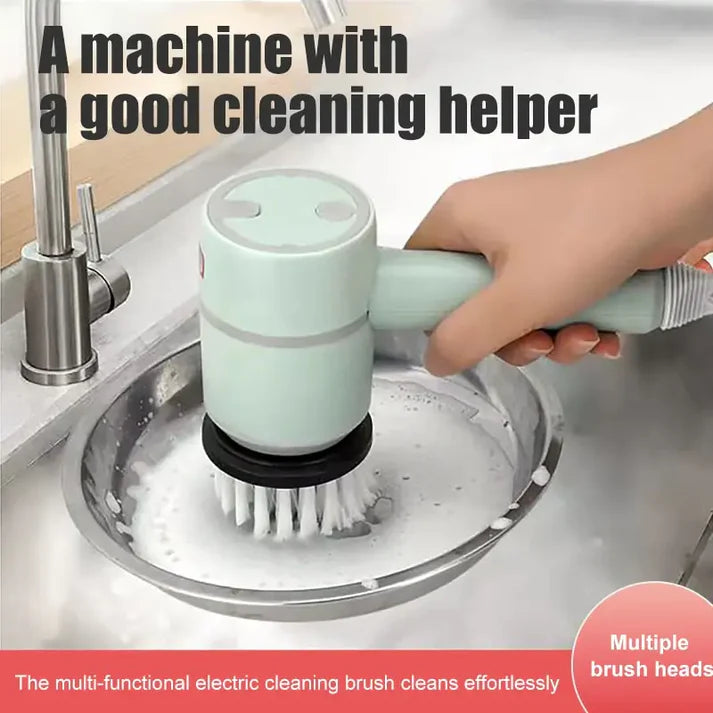 Multi-Functional Electric Cleaning Brush