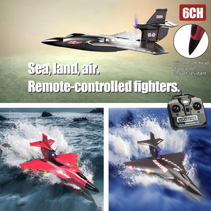 Tri-Phibian 6-Channel Amphibious RC Airplane