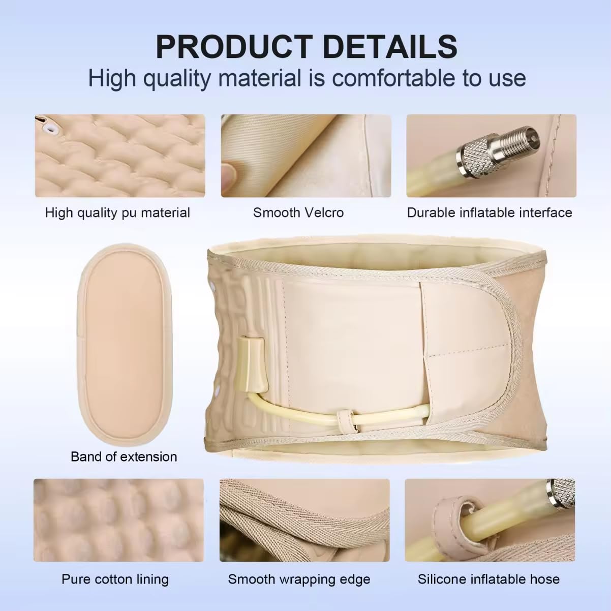 Decompression Lumbar Support and Rehabilitation Back Belt